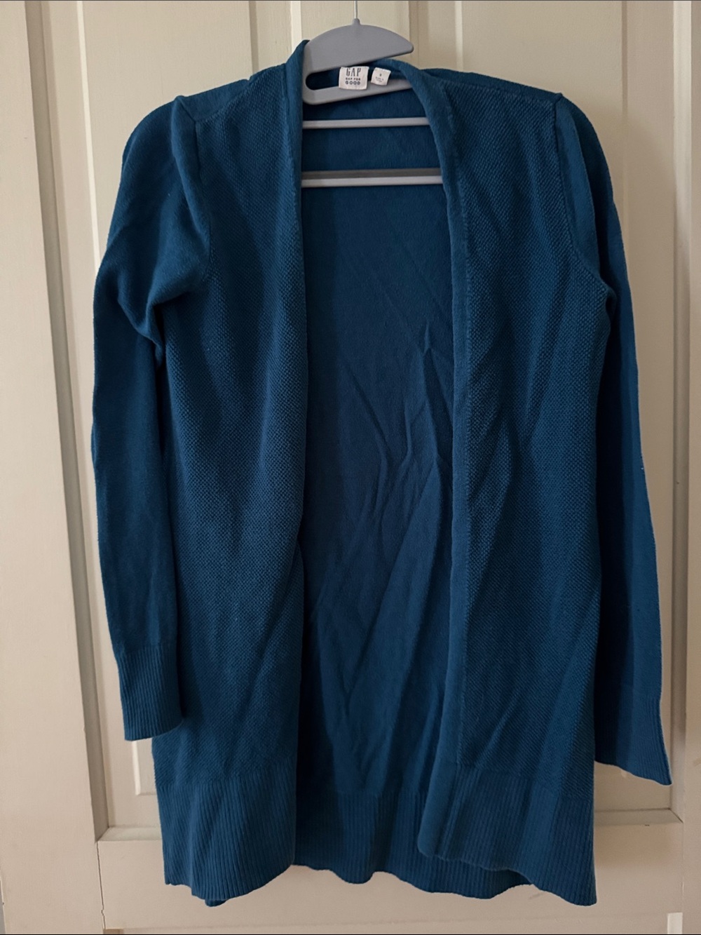 GAP Women’s Teal Open Cardigan